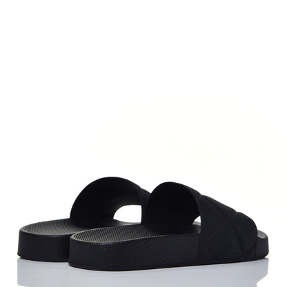 Bottega Veneta Rubber The Slider Sandals 38 Black 4 of 7