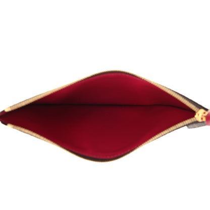 Louis Vuitton Monogram Pochette Felicie Chain Wallet Fuchsia 8 of 11