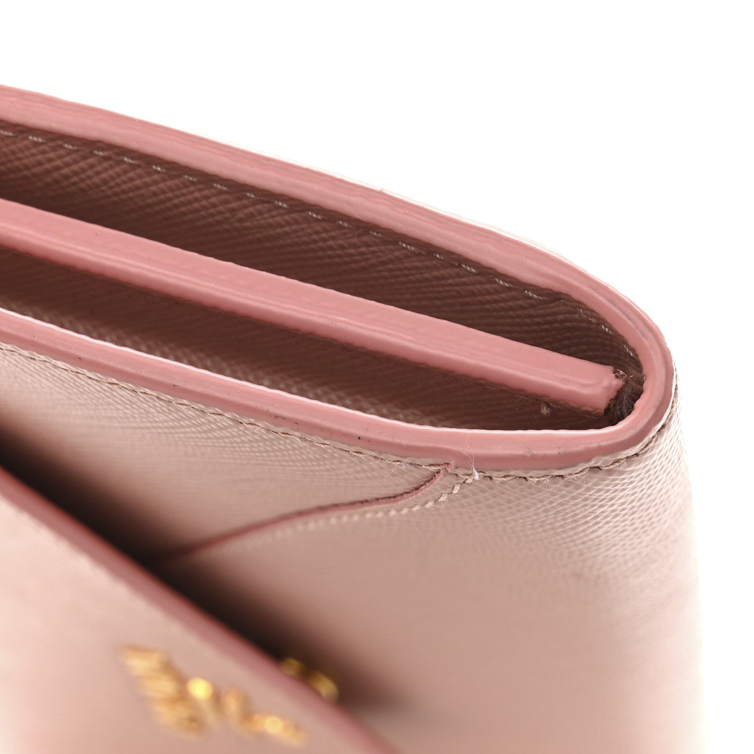 Prada Saffiano Envelope Wallet Orchidea 11 of 12