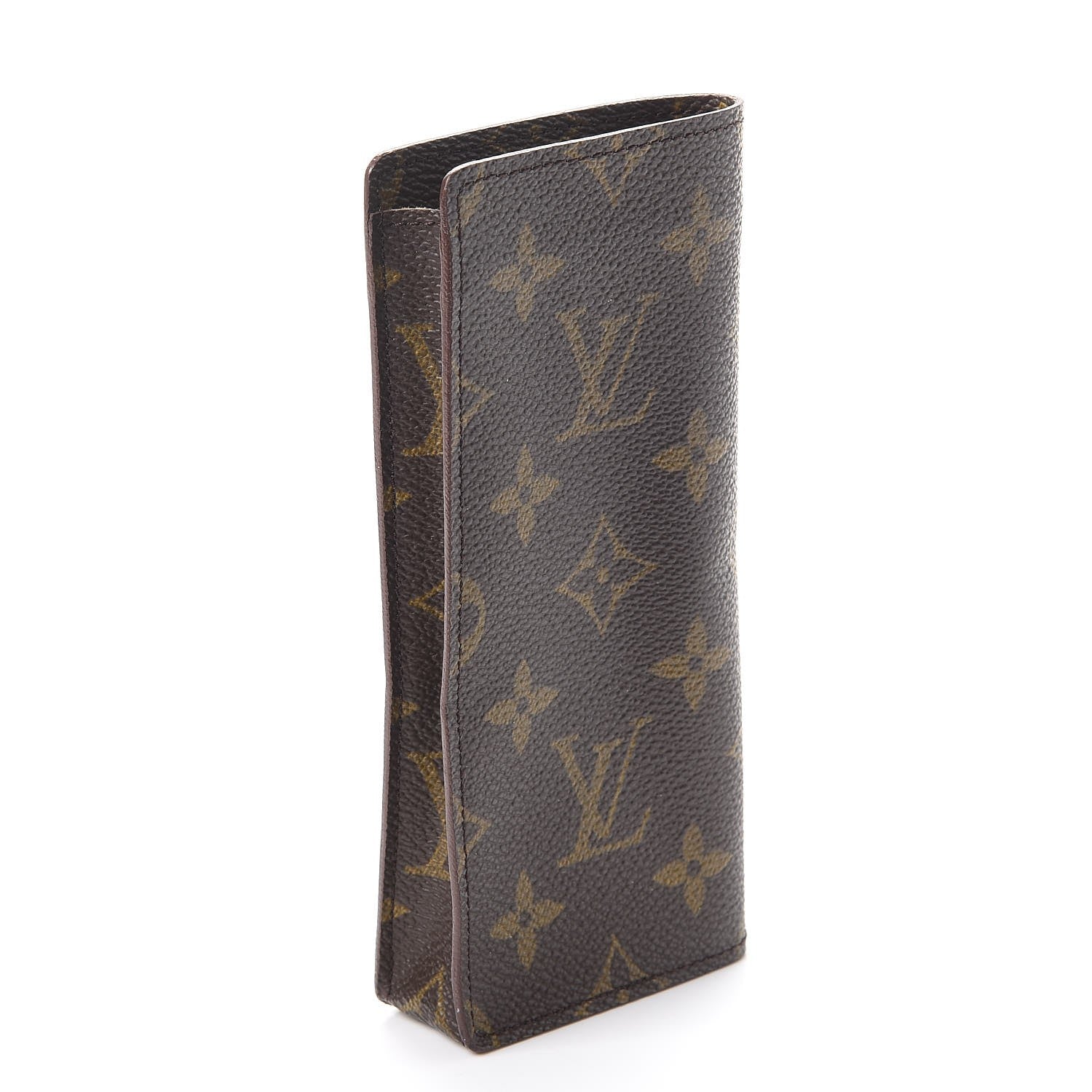 Louis Vuitton Monogram Etui a Lunettes Simple Eyeglass Case 3 of 10