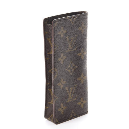 Louis Vuitton Monogram Etui a Lunettes Simple Eyeglass Case 3 of 10