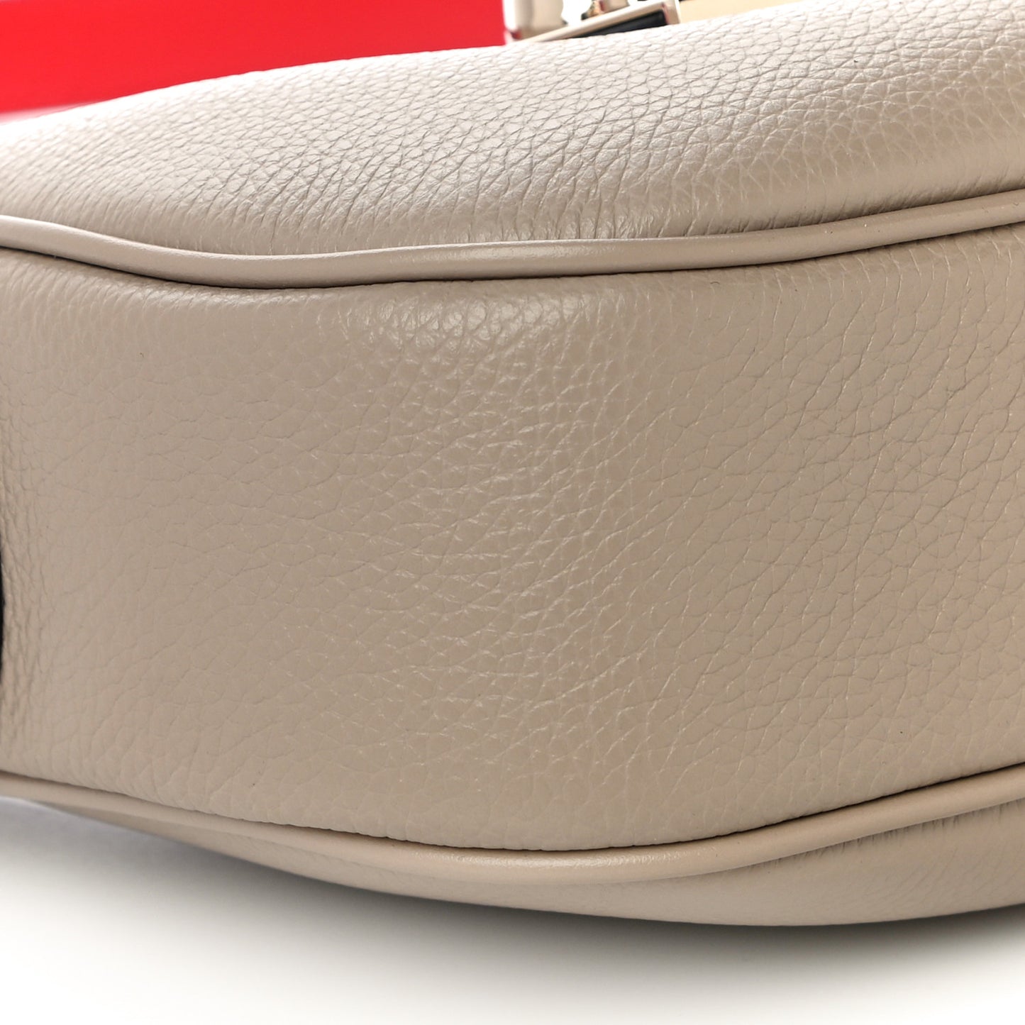 Grained Calfskin Mini Carasky Shoulder Bag Feve