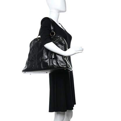 Saint Laurent Patent Oversized Muse Black 2 of 10