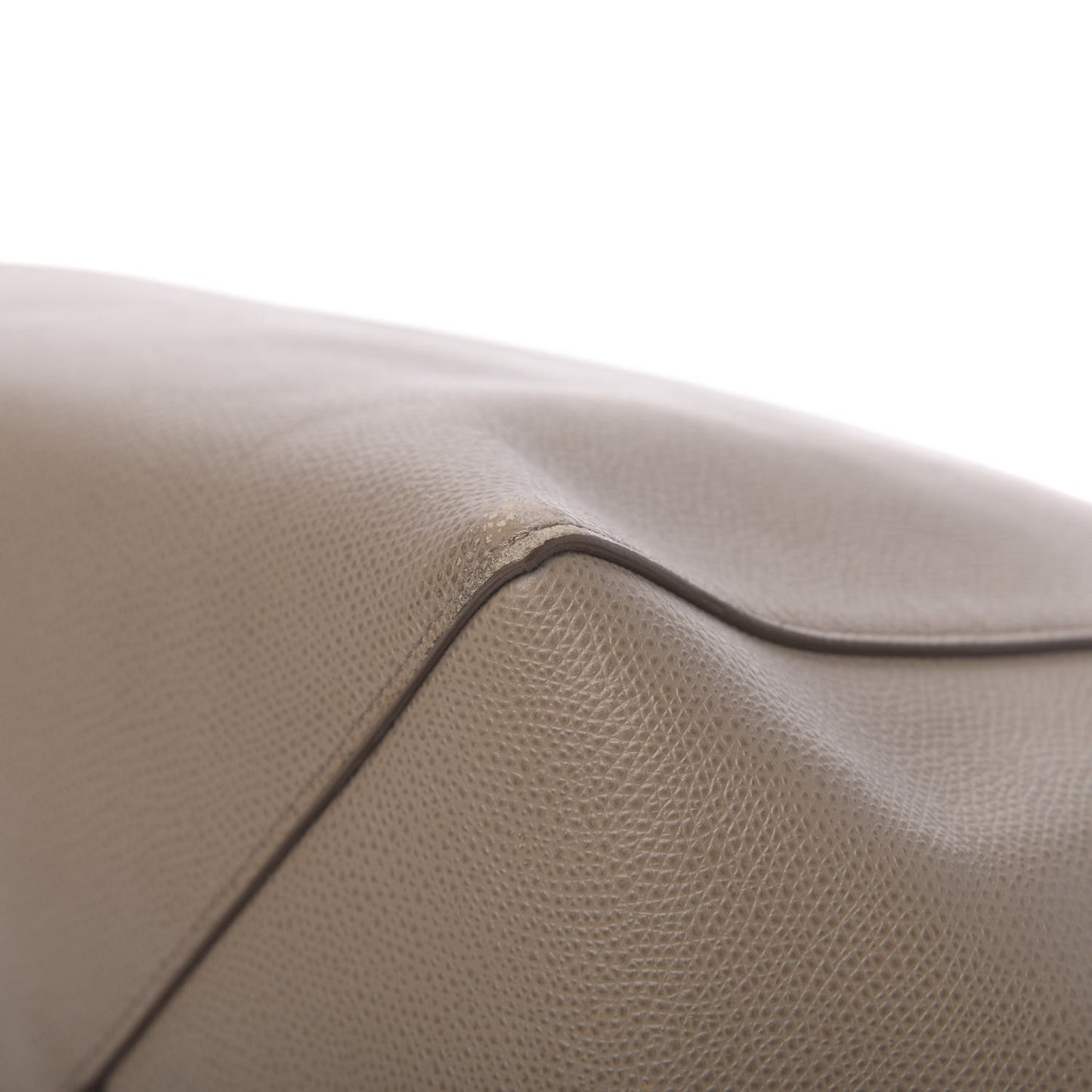Grained Calfskin Medium Horizontal Cabas Phantom Taupe