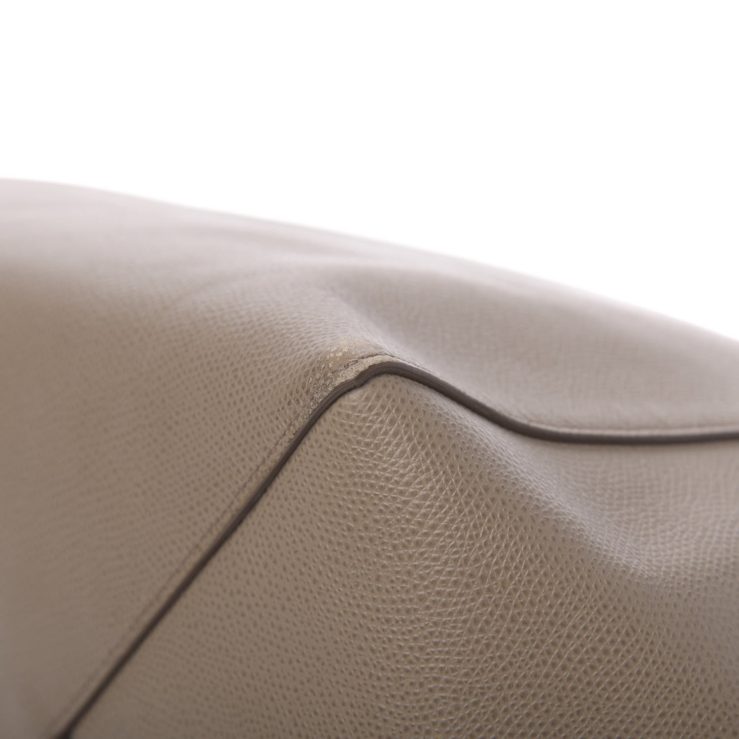 Celine Grained Calfskin Medium Horizontal Cabas Phantom Taupe 12 of 15