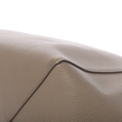 Celine Grained Calfskin Medium Horizontal Cabas Phantom Taupe 12 of 15