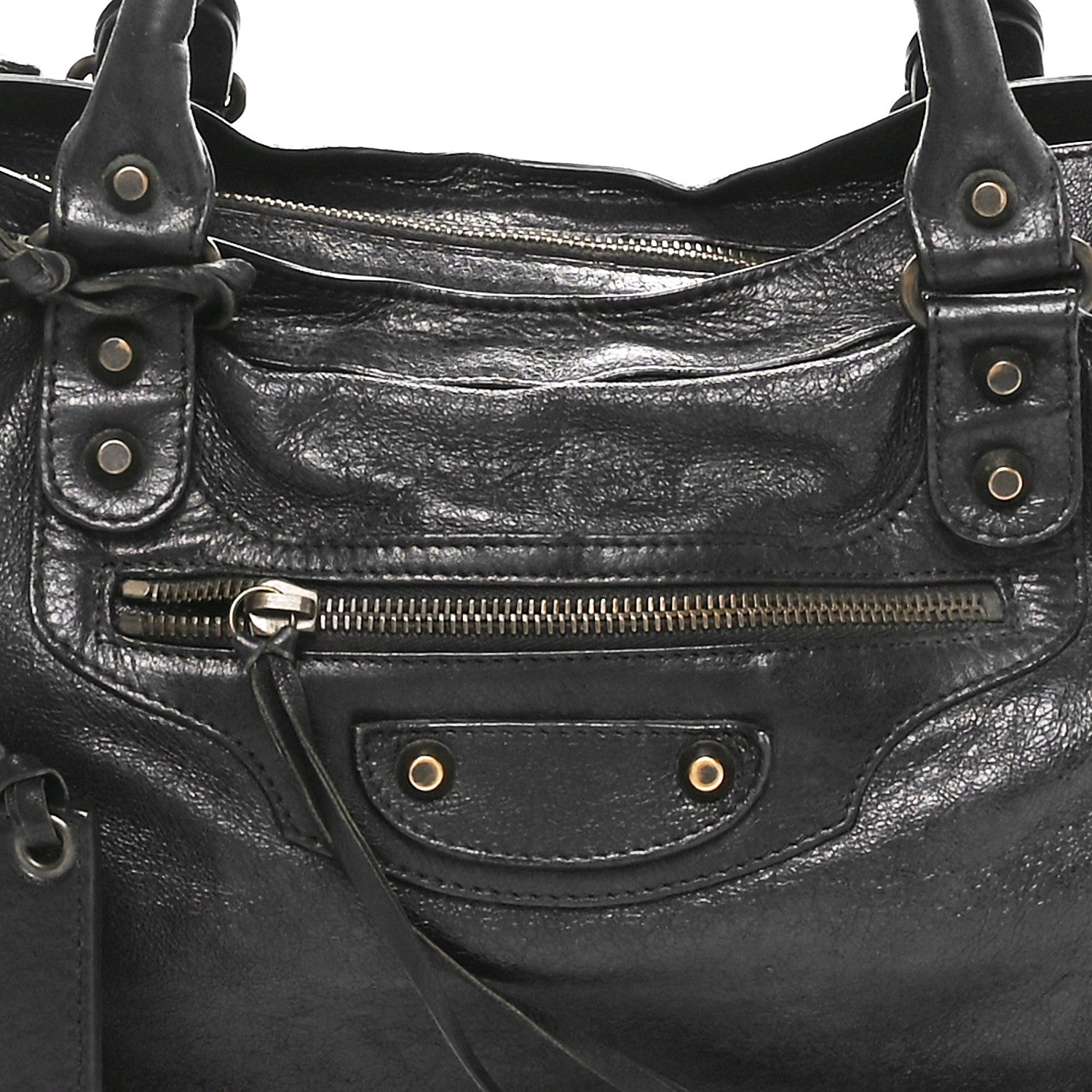 Balenciaga Agneau Classic Hardware City Anthracite 9 of 11