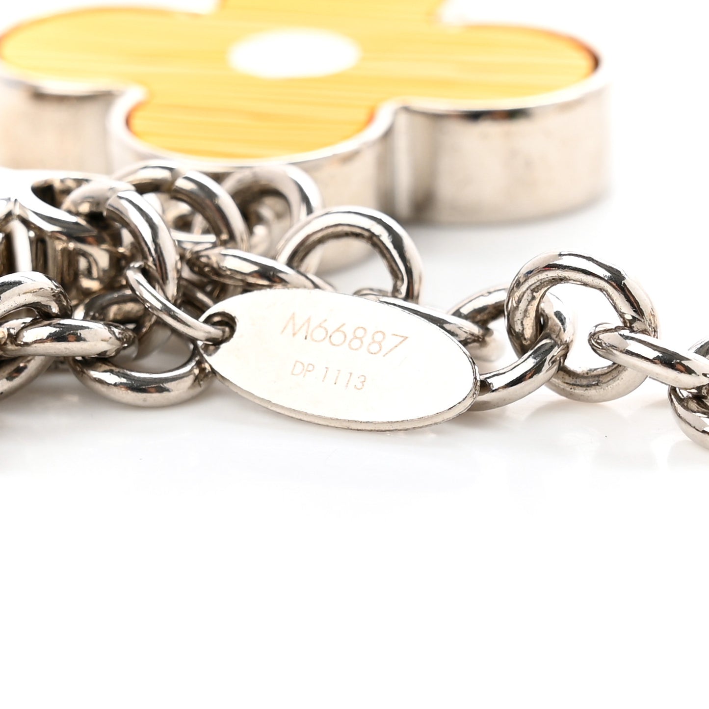 Electric Epi Fleur d'Epi Bag Charm Yellow
