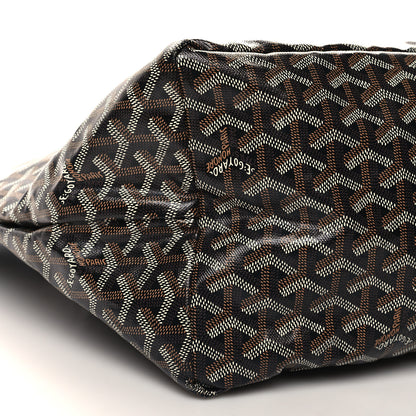 Goyard Goyardine Saint Louis GM Black Gold 9 of 10