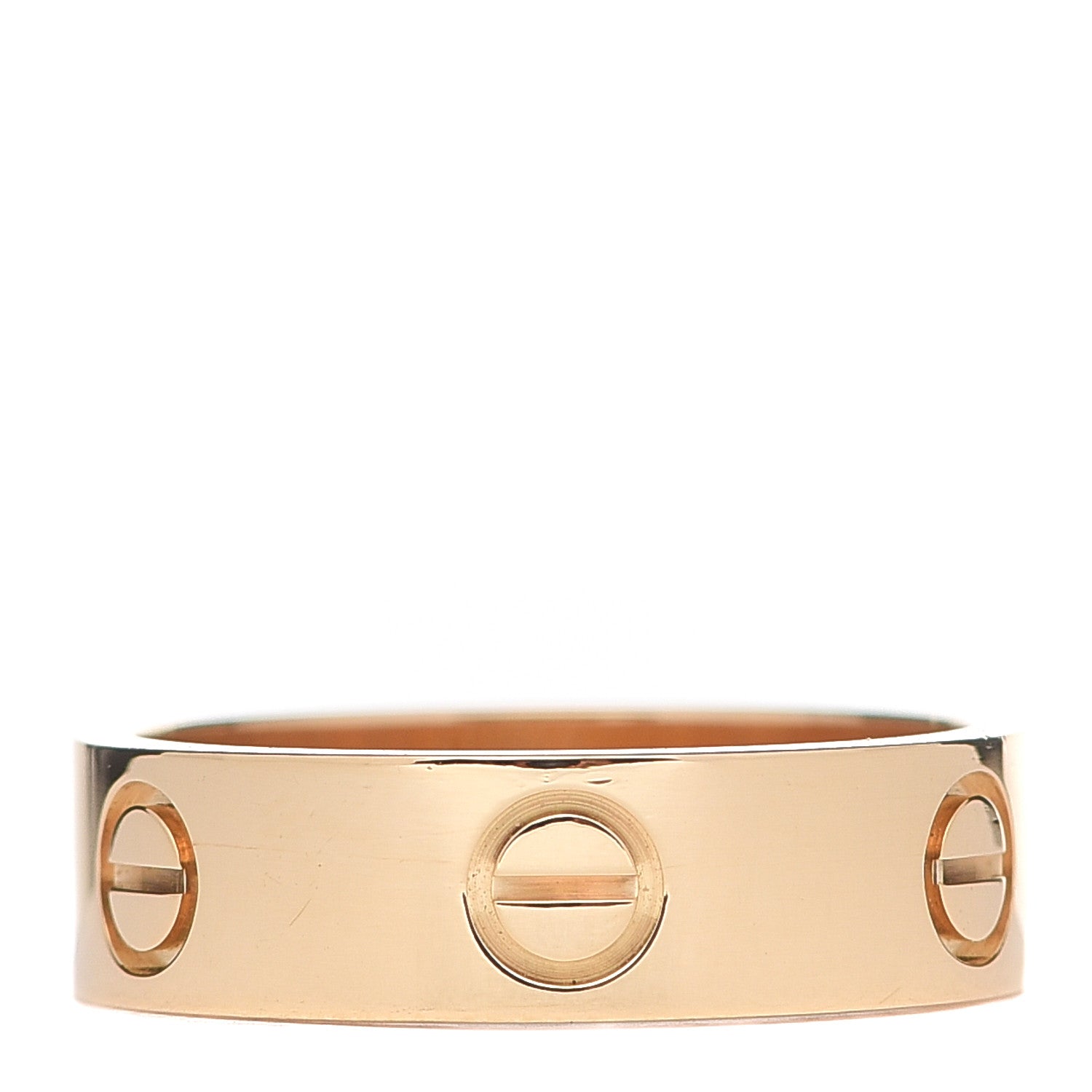 Cartier 18K Yellow Gold 5.5mm LOVE Ring 54 7 1 of 5