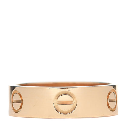 Cartier 18K Yellow Gold 5.5mm LOVE Ring 54 7 1 of 5