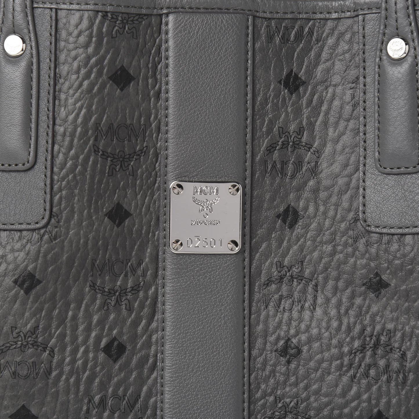 Visetos Medium Liz Reversible Shopper Tote Phantom Grey
