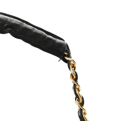 Chanel Lambskin Quilted Shoulder Bag Black 18 of 19