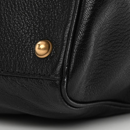 Gucci Calfskin Blondie Satchel Black 11 of 12