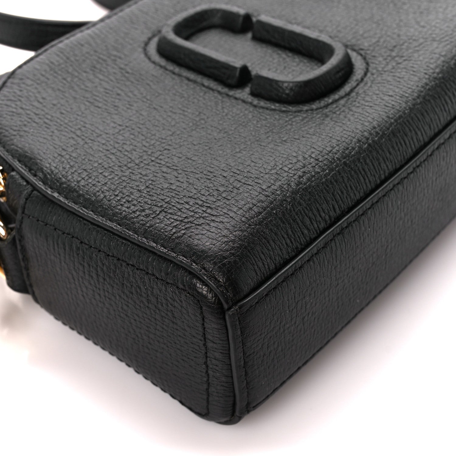 Marc Jacobs Calfskin Shutter Camera Crossbody Bag Black 11 of 12