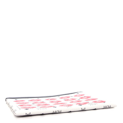 MCM Visetos X Vogue Korea Pouch White Multicolor 4 of 6