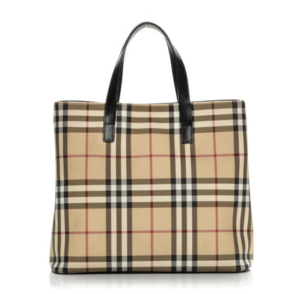 Burberry House Check Medium Tote Black 1 of 7