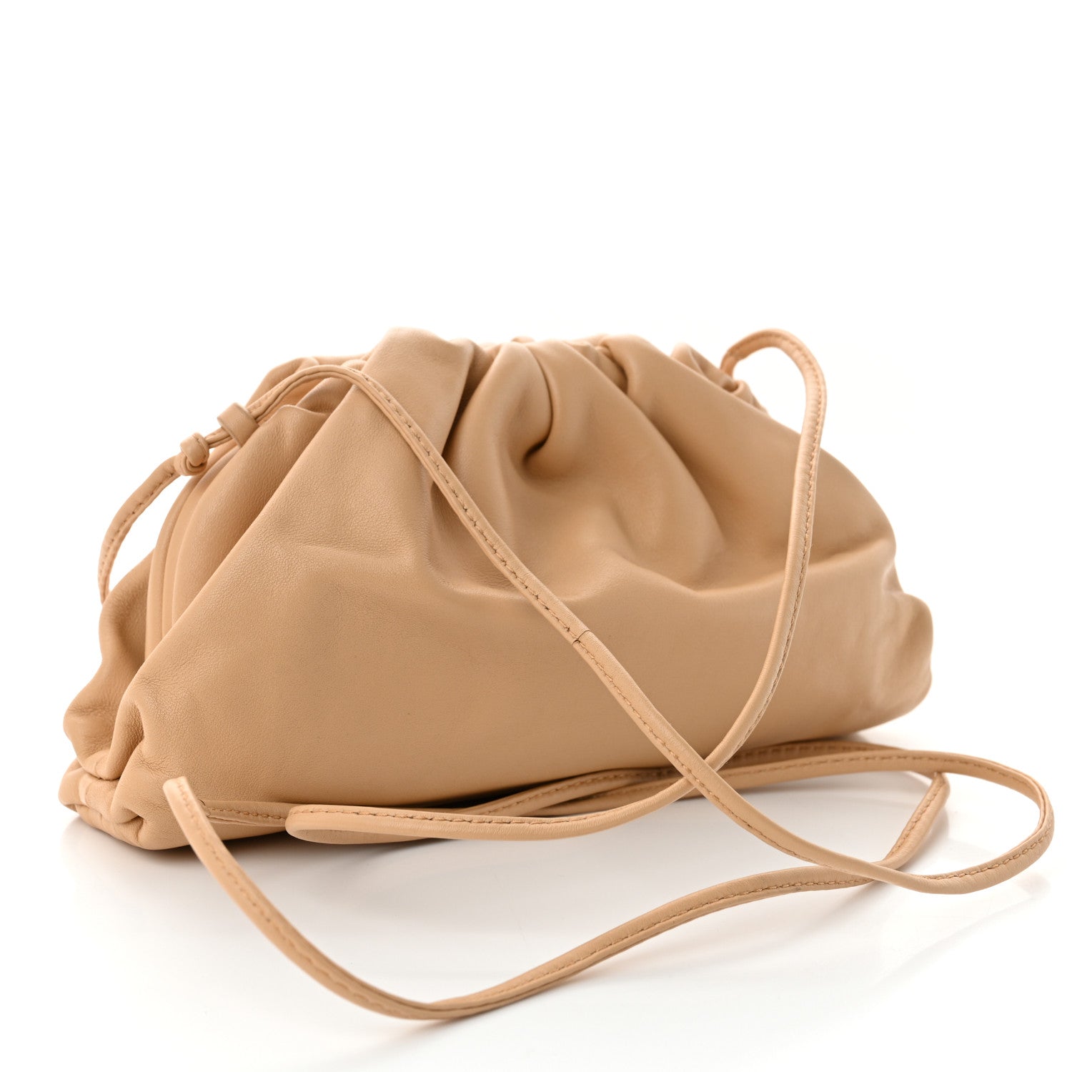 Bottega Veneta Butter Calfskin The Mini Pouch Almond 3 of 10