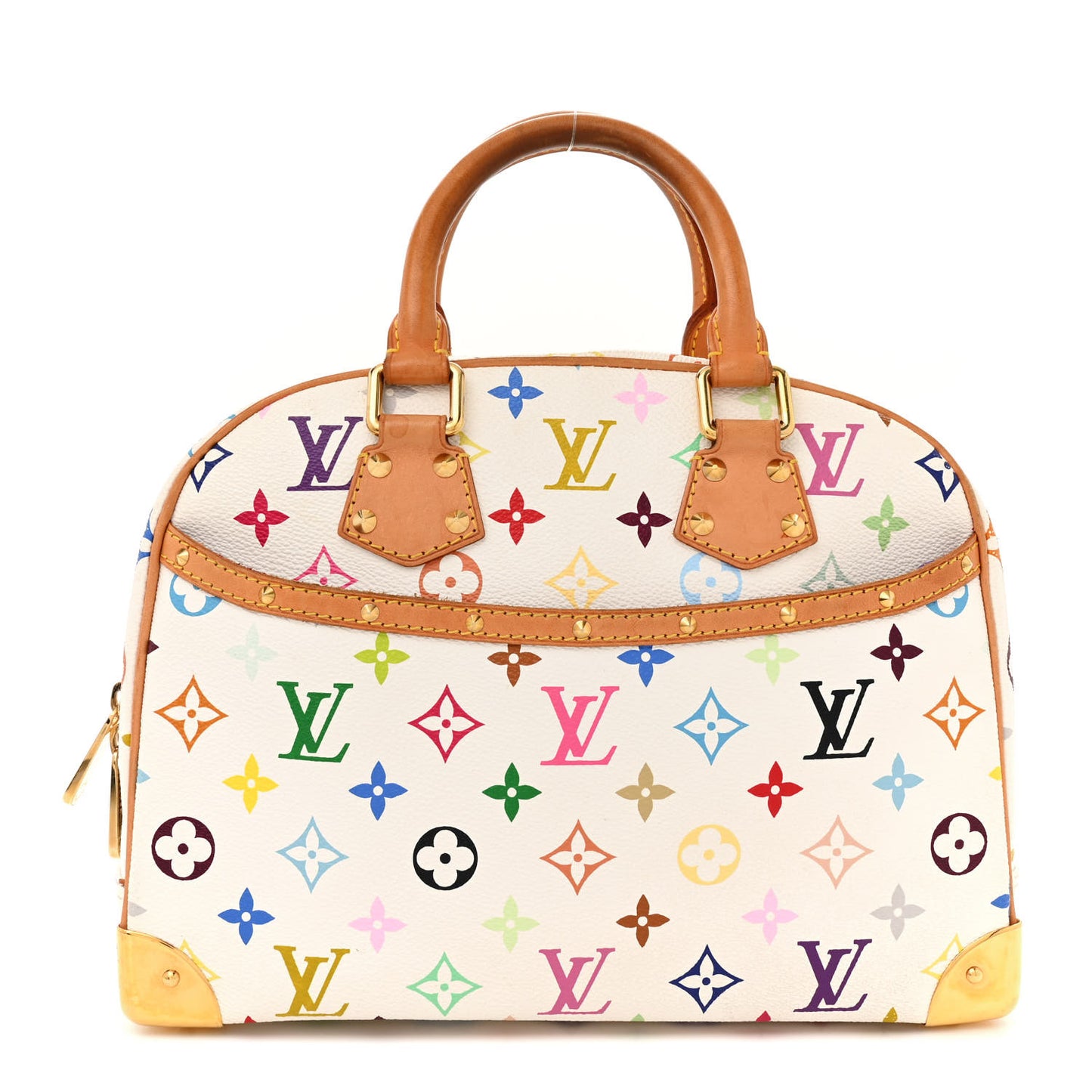 Monogram Multicolor Trouville White