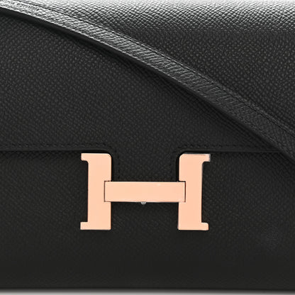 Hermes Epsom Constance Wallet To Go Black 7 of 12