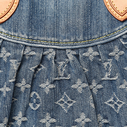 Louis Vuitton Denim Neo Cabby GM Blue 11 of 18