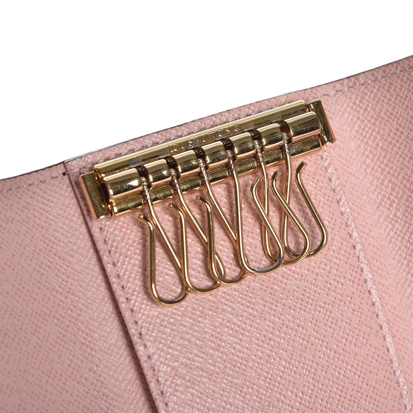 Monogram Multicles 6 Key Holder Rose Ballerine