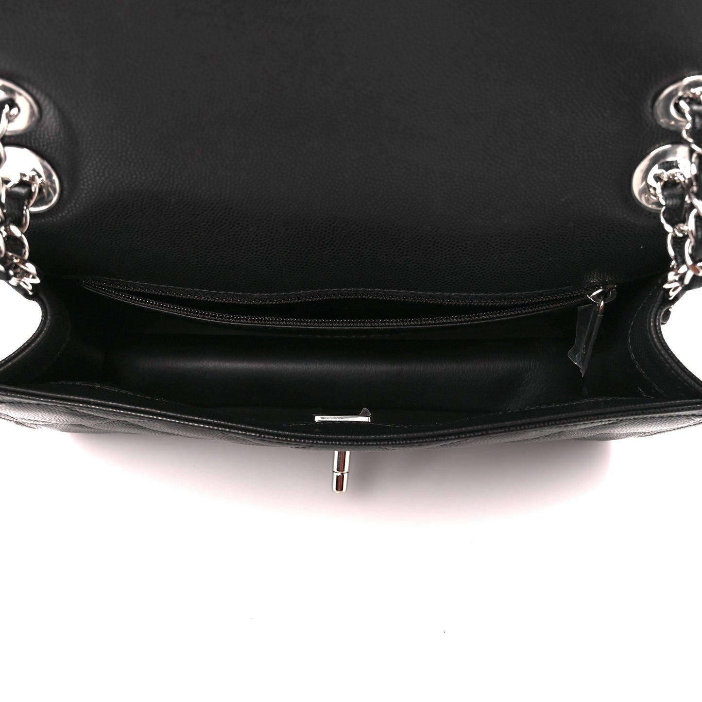 Caviar Quilted Small Sweet Classic Flap Black