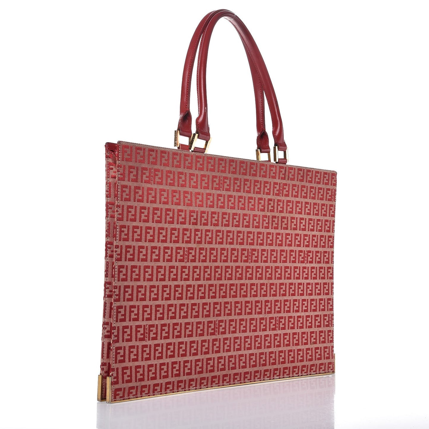 Zucchino Briefcase Tote Red