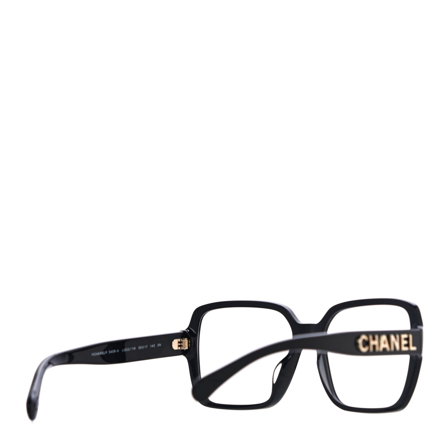 Acetate Square Sunglasses 5408 Black