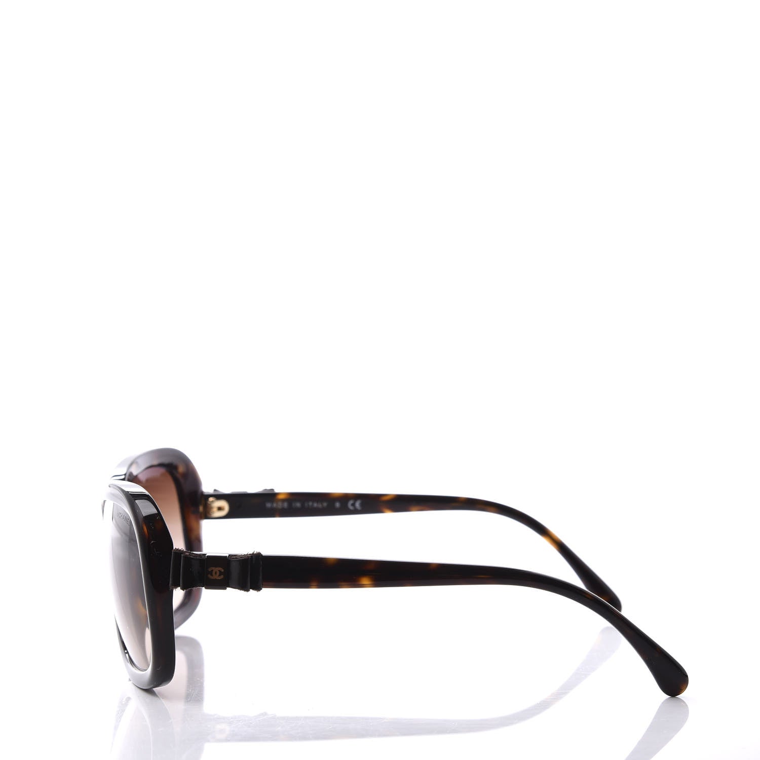 Chanel CC Bow Sunglasses 5280 Tortoise 3 of 8