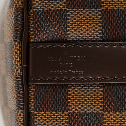 Louis Vuitton Damier Ebene Speedy Bandouliere 25 7 of 7