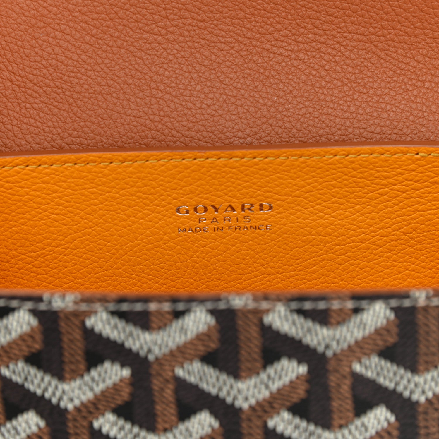Goyard Goyardine Mini Saigon Black Gold 8 of 9