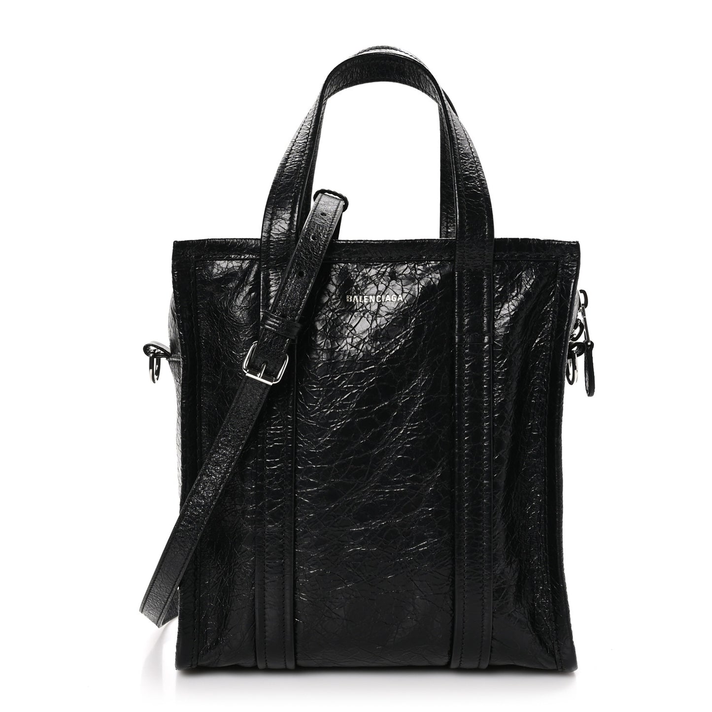 Agneau XS Bazar Shopper Tote Black