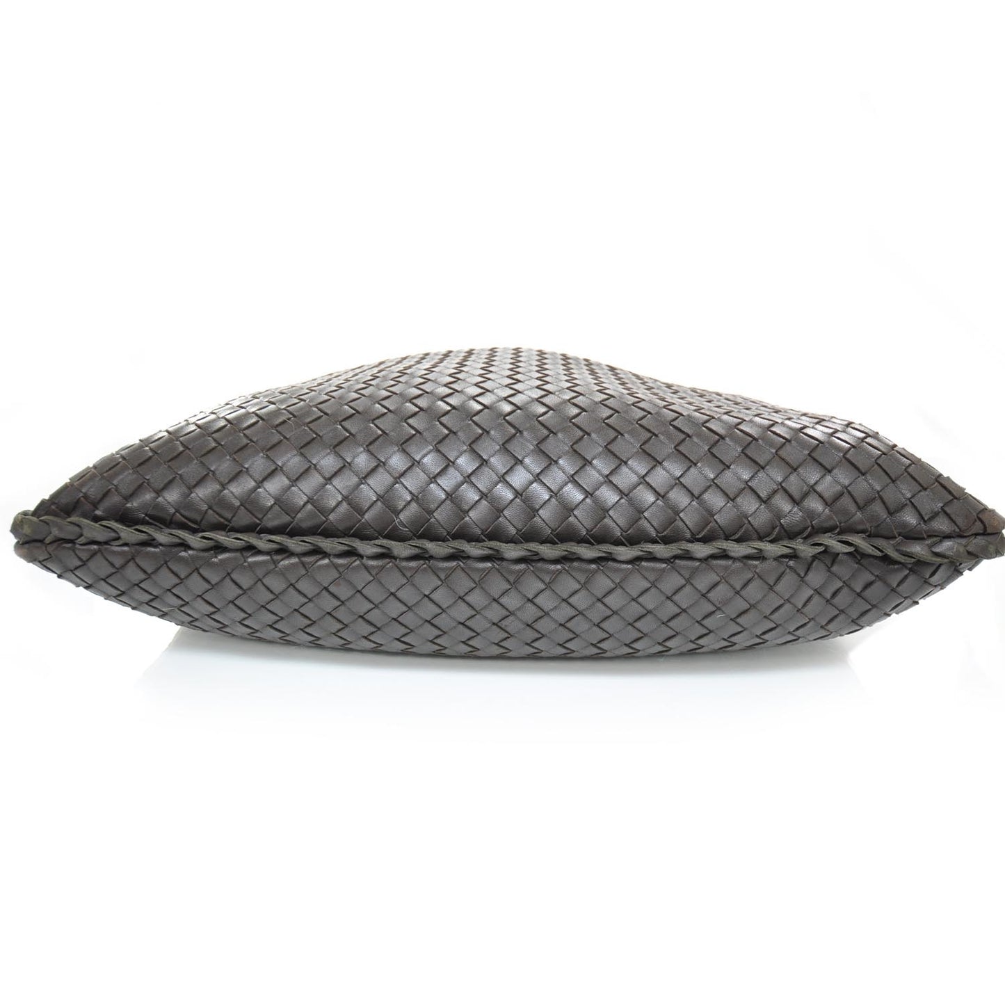 Nappa Intrecciato Large Veneta Hobo Ebano