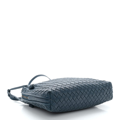 Bottega Veneta Nappa Intrecciato Nodini Crossbody Messenger Blue 5 of 12