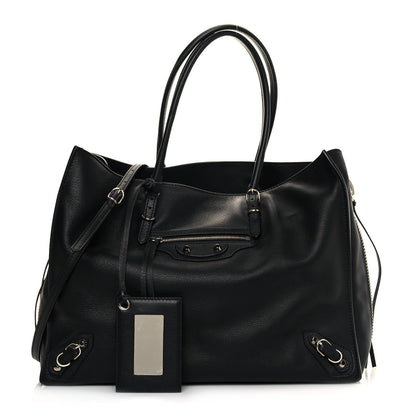Balenciaga Veau Papier B4 Zip Around Tote Black 1 of 9