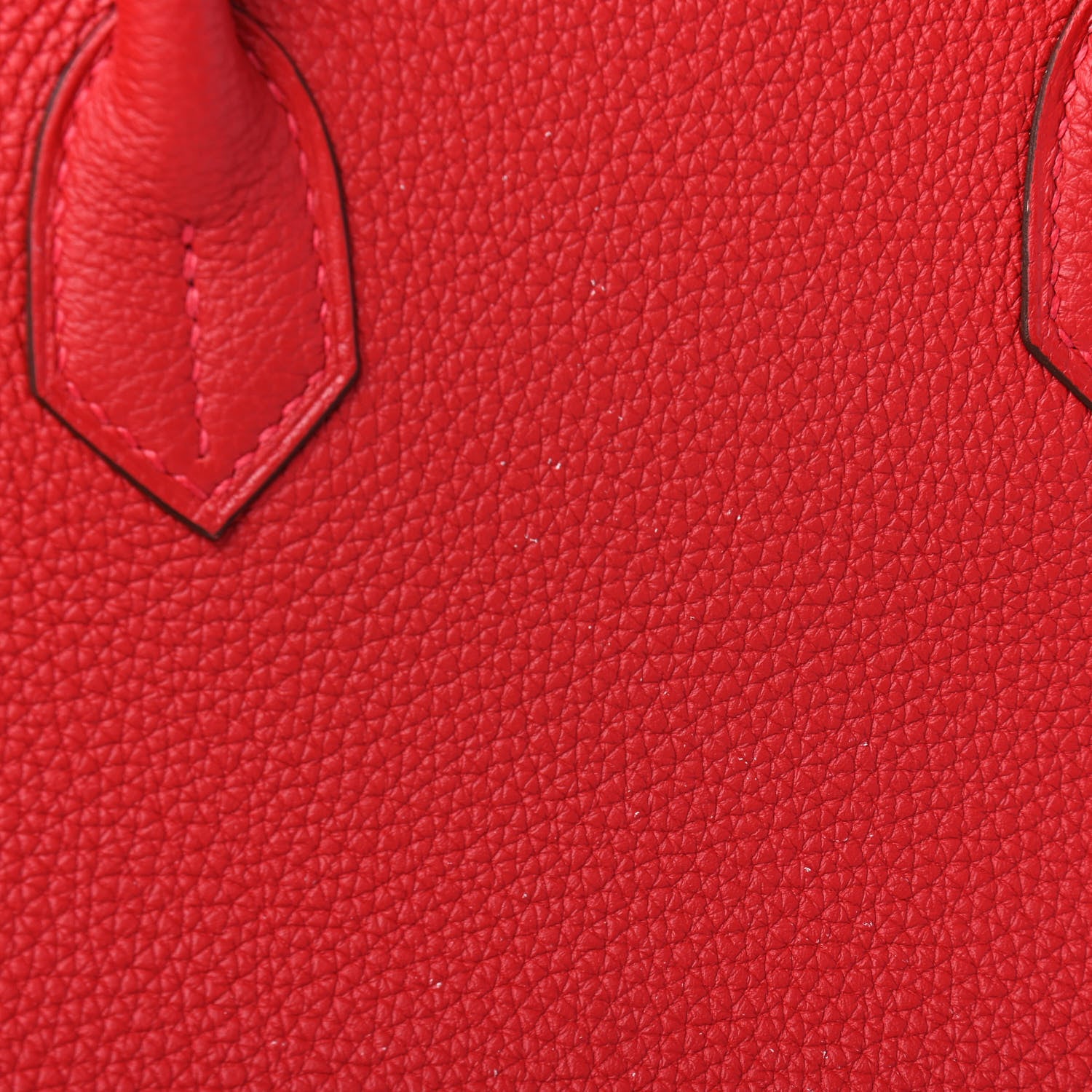 Hermes Togo Birkin 30 Rouge Casaque 10 of 12