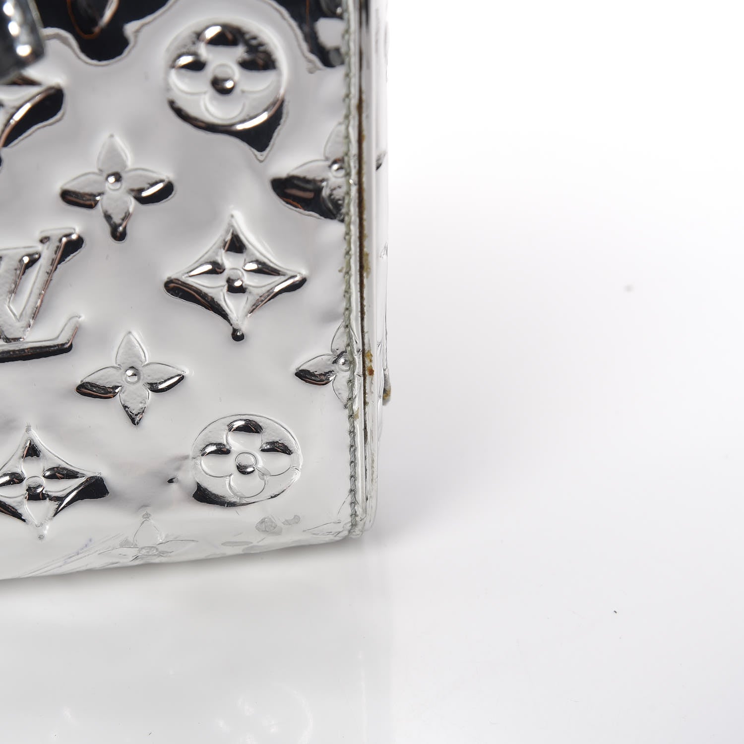 Louis Vuitton Monogram Miroir Speedy 35 Silver 11 of 16