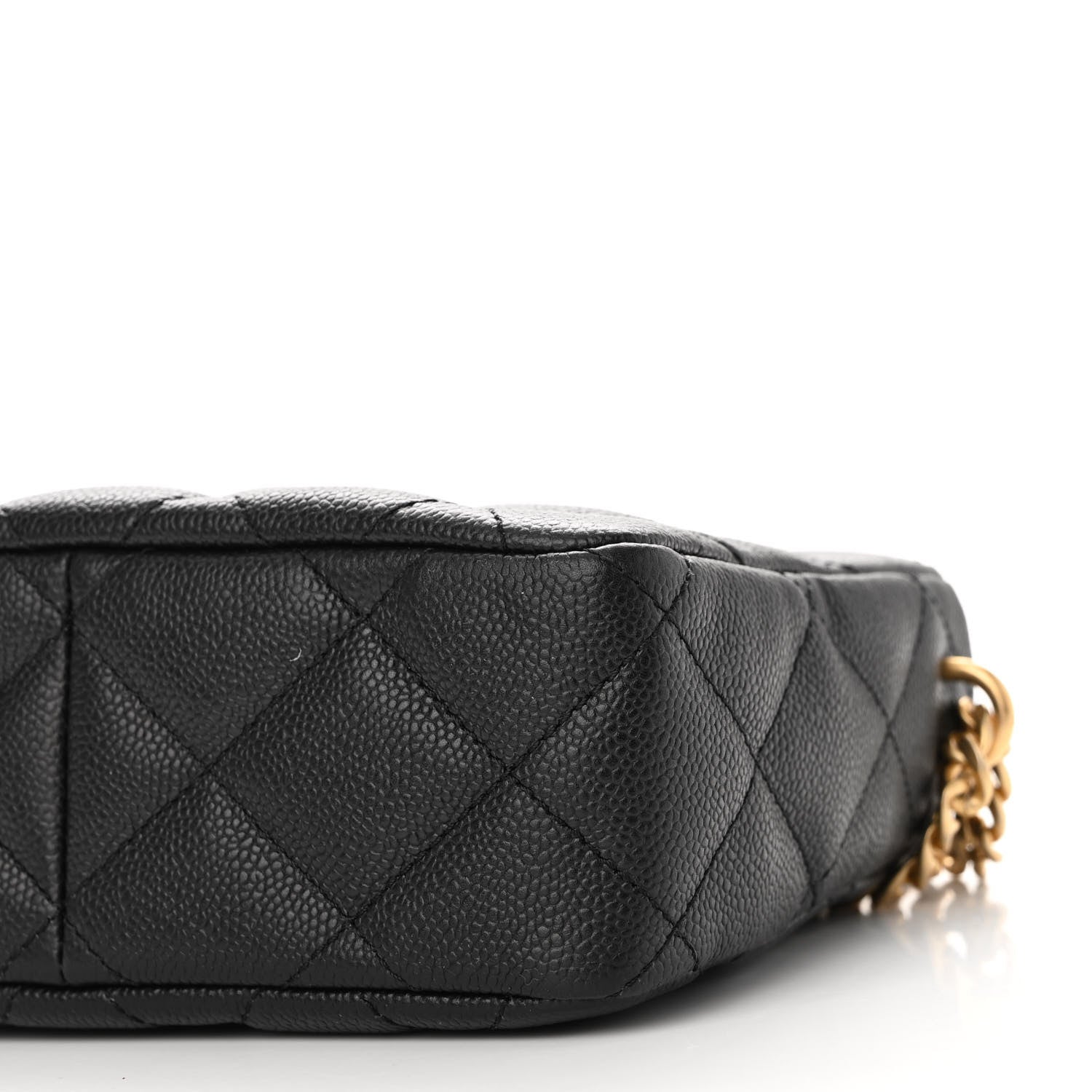 Chanel Caviar Quilted Sweetheart Hobo Black 10 of 10