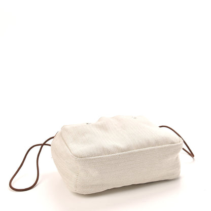 Hermes Canvas Barenia Fourbi 20 PM Pouch Naturel Fauve 4 of 9