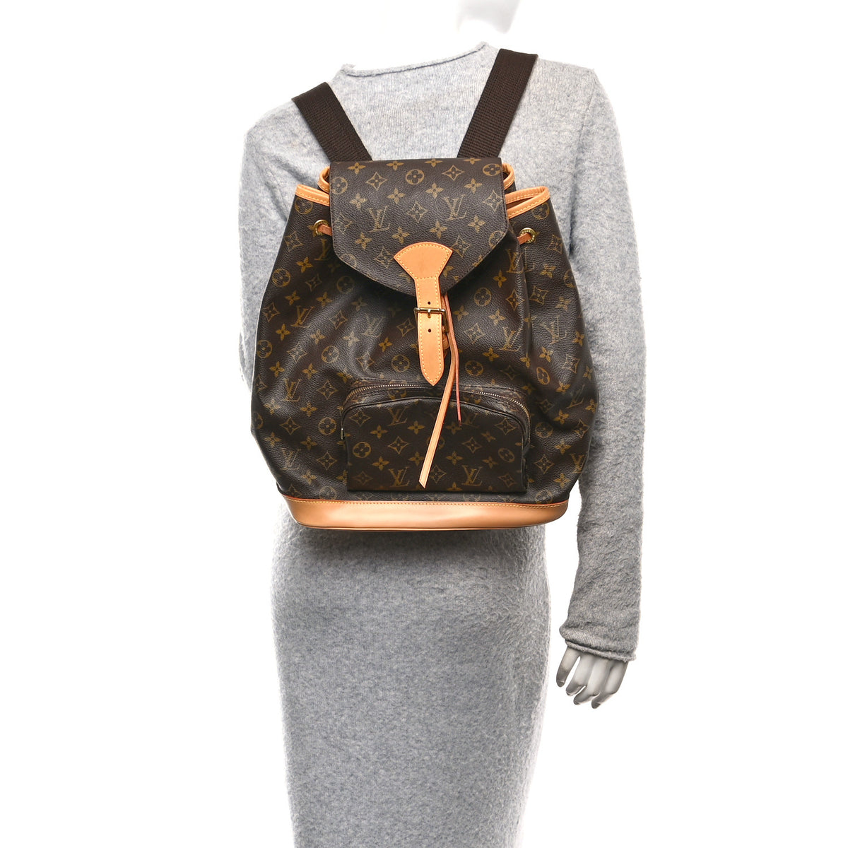 Louis Vuitton Monogram Montsouris GM Backpack 1806324  display picture 2