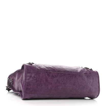 Balenciaga Agneau Classic Hardware City Raisin 4 of 10