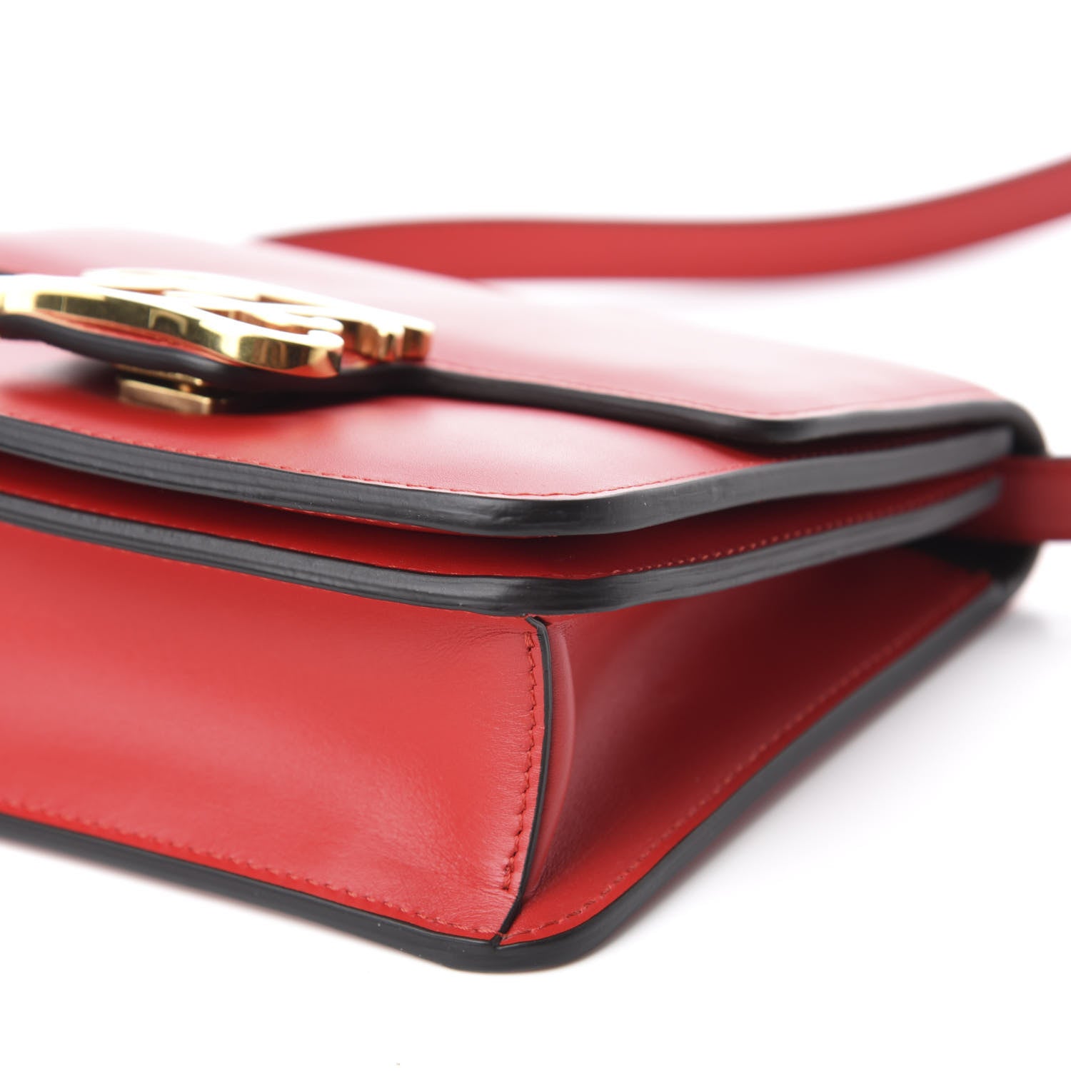 Fendi Vitello King Karligraphy Crossbody Bag Fuoco 7 of 11