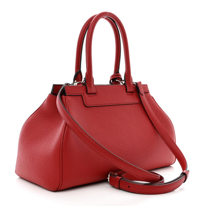 Moynat Taurillon Gex Pauline Tote Red 3 of 10