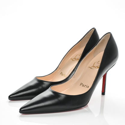 Christian Louboutin Kid Decoltissimo 85 Pumps 34.5 Black 3 of 7