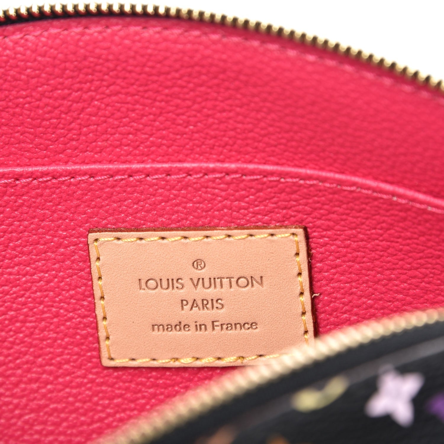 Louis Vuitton Monogram Multicolor Cosmetic Pouch Black Grenade 6 of 8