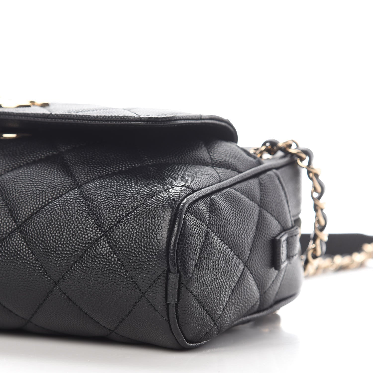 Chanel Caviar Quilted Small In & Out Camera Case Black 9 of 9