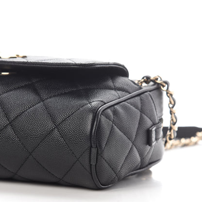 Chanel Caviar Quilted Small In & Out Camera Case Black 9 of 9