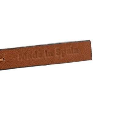 Loewe Calfskin Anagram Dice Bag Charm Tan 4 of 4