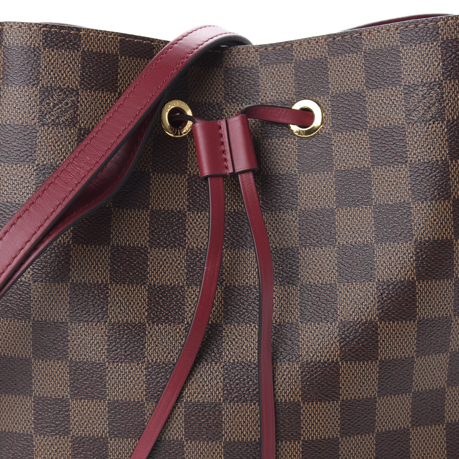 Louis Vuitton Damier Ebene Neonoe MM Cherry Berry 9 of 9